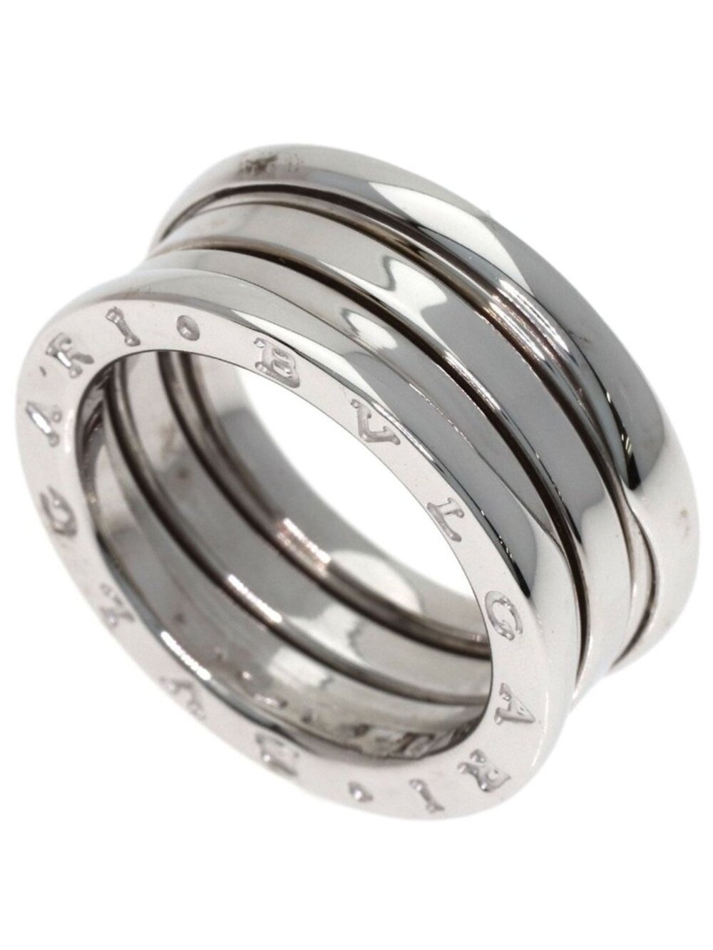 Bvlgari B.Zero1 Band 49 Ring 18k White Gold